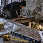 Isoler sol maison ancienne : ouverture vide sanitaire et membrane anti-humidité