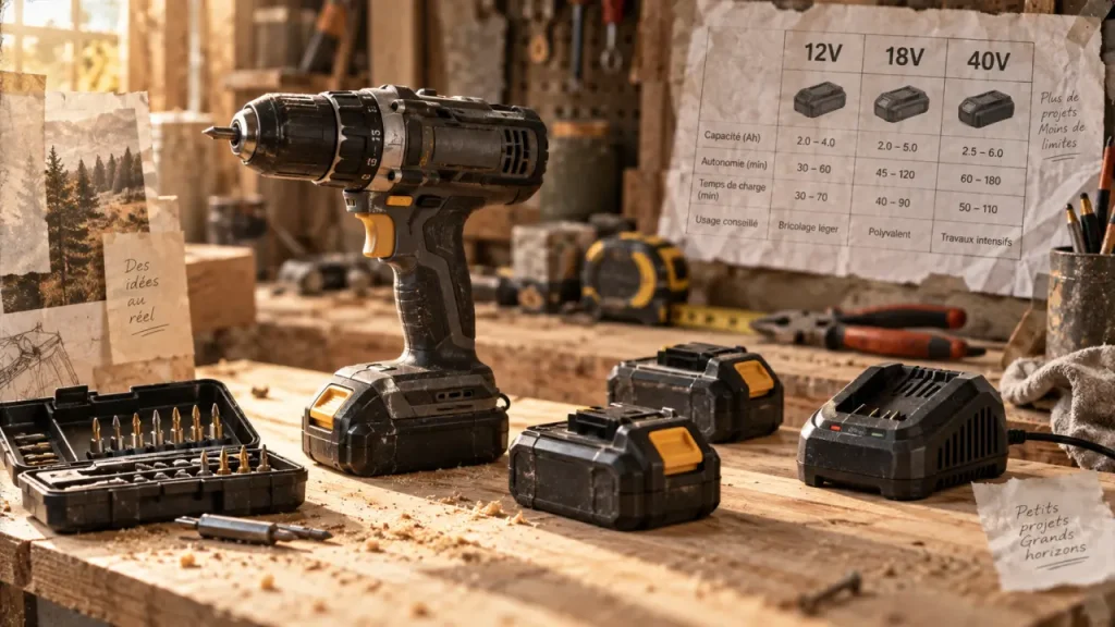 La meilleure marque d’outillage dépend surtout de votre plateforme batterie