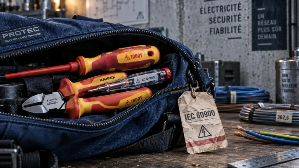 Outillage d&rsquo;électricien : normes de sécurité, équipements indispensables et critères de fiabilité