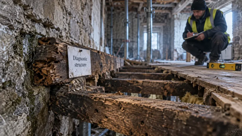 Rénovation d’un plancher en maison ancienne : pourquoi une chape lourde peut fragiliser les murs