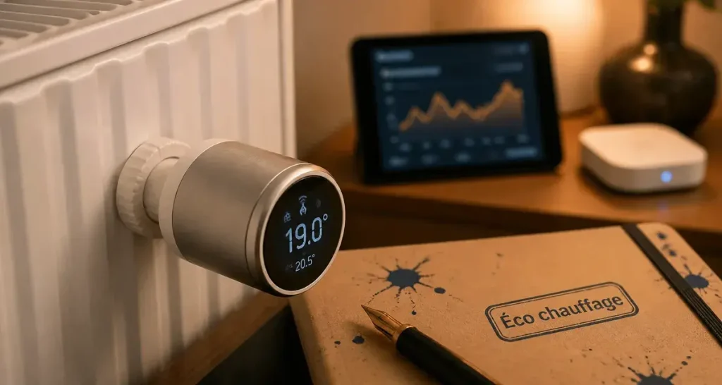 Têtes thermostatiques connectées : 30 % d’économies et confort thermique sur mesure