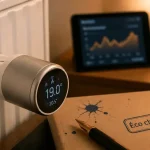 tetes thermostatiques connectées sur radiateur, pilotage chauffage et économies