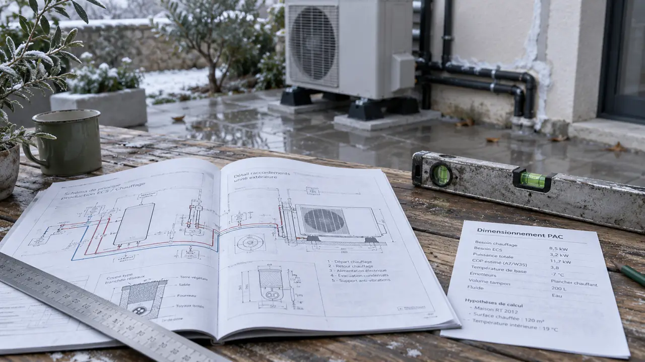 Installation pompe à chaleur : contrôles pour le confort