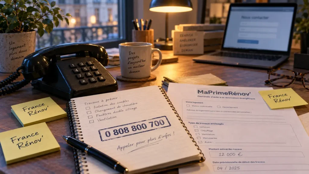 MaPrimeRénov&rsquo; : appelez le 0 808 800 700 pour joindre un conseiller